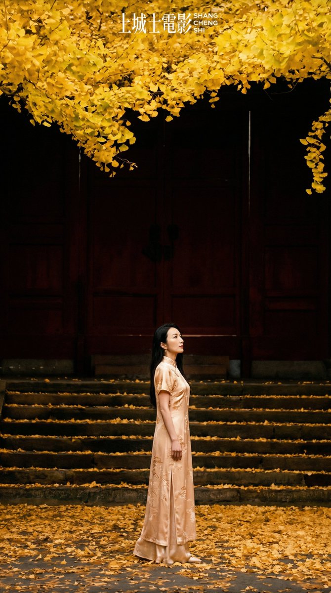 New Chinese Style Autumn Zen Cinematic Portrait Prompt AI image template preview