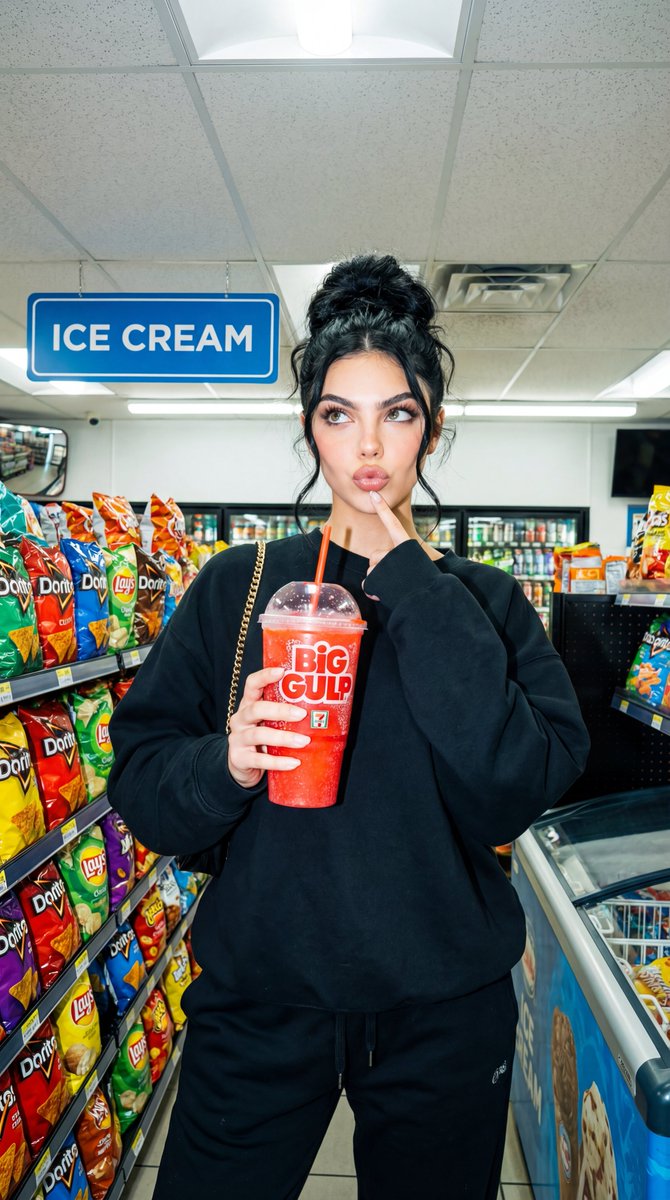 7/11 Instagram Style Image Generation Prompt AI image template preview