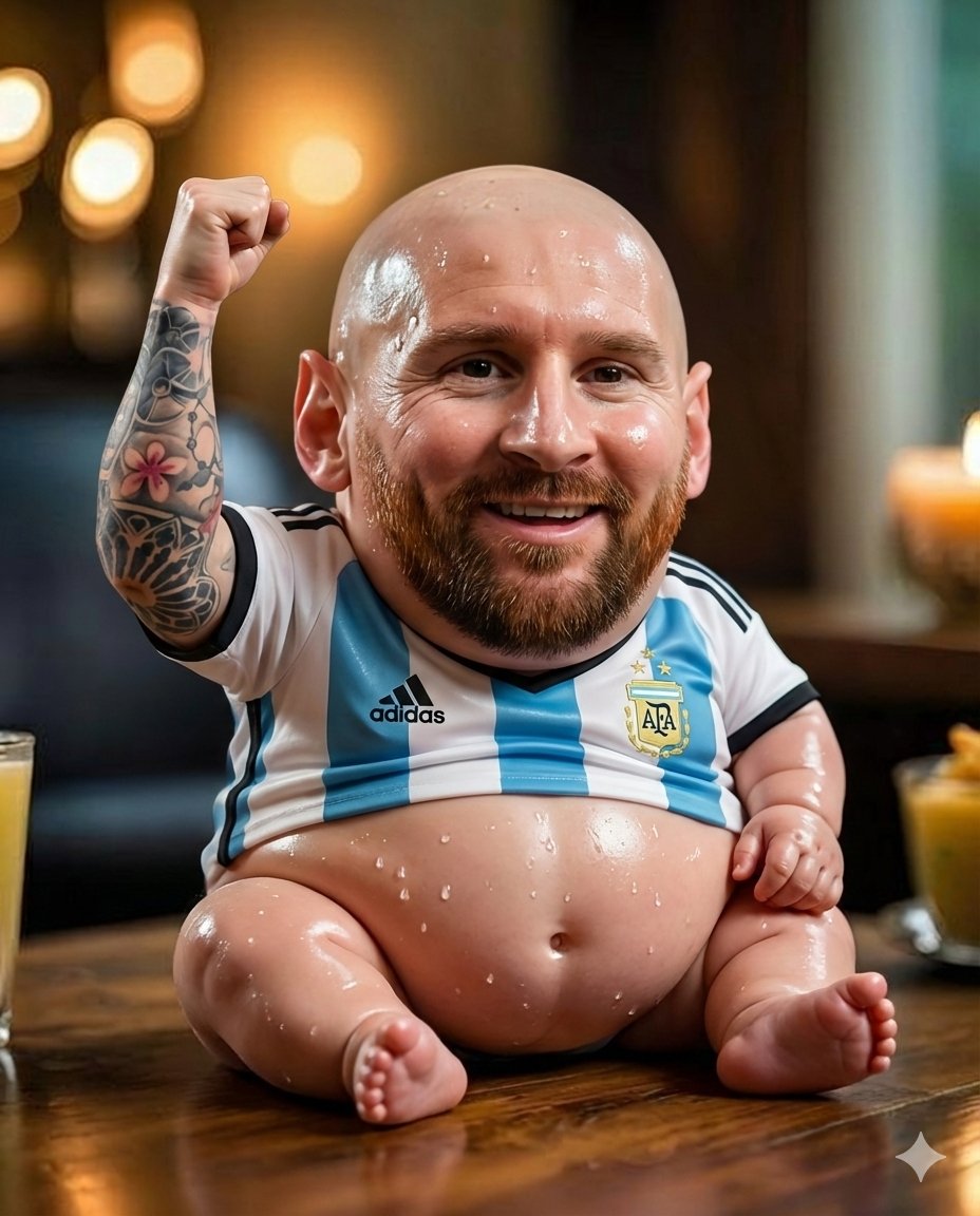 Hyper-Realistic Caricature of a Bald Man in a Jersey example 3