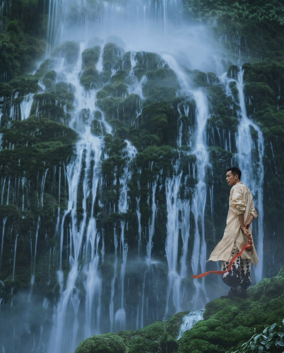 New Chinese Wuxia Style Fashion Shoot Prompt for Nano Banana Pro AI image template preview