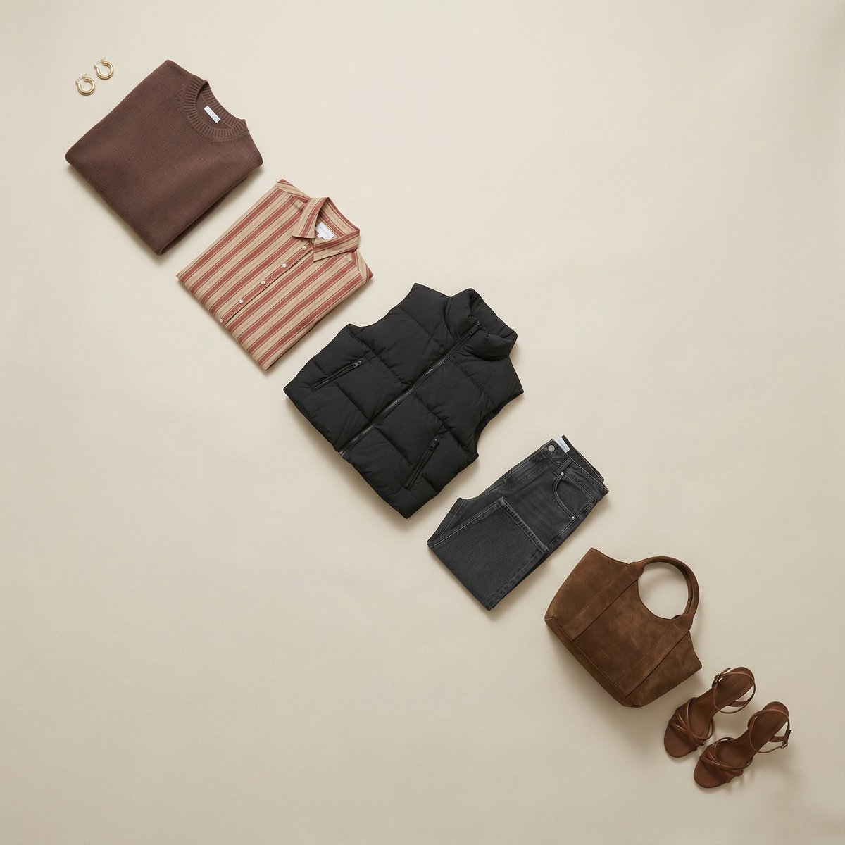 Flat Lay Fashion Editorial Image example 2