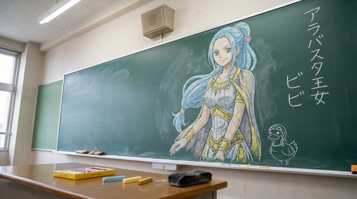 Nano Banana Pro Chalk Art Generation example 4
