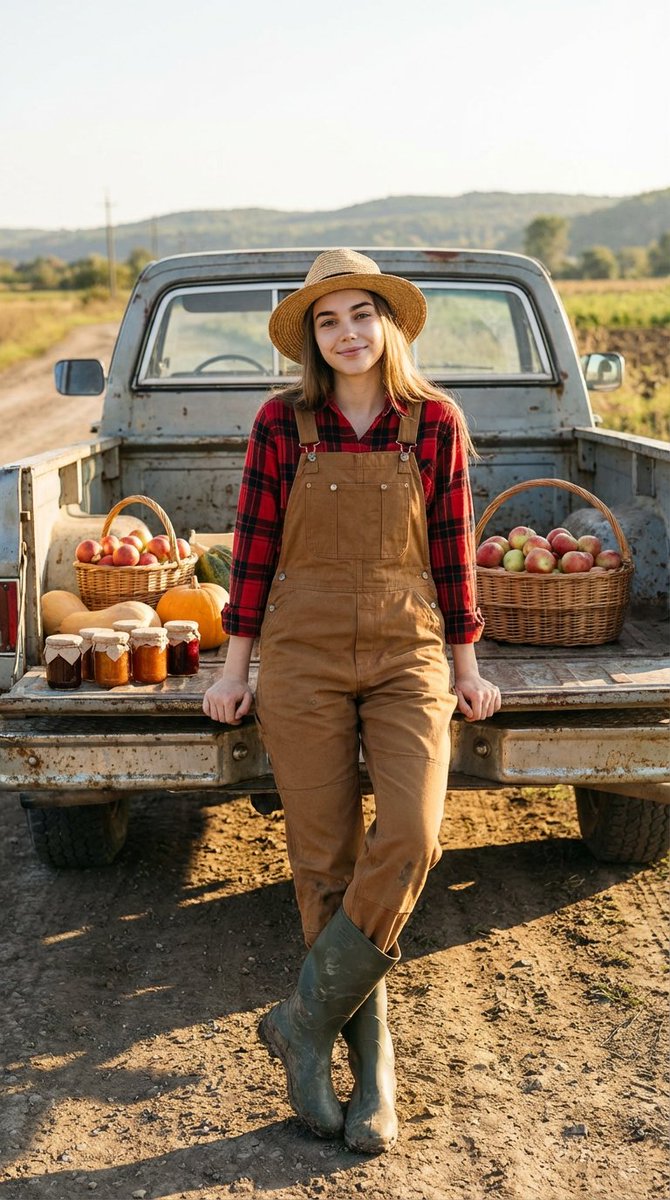 Ultra-Realistic Cinematic Rural Photography Prompt AI image template preview