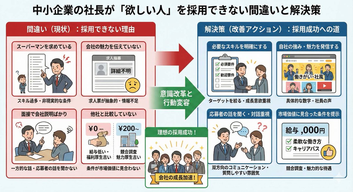 Infographic about a CEO struggling with hiring AI image template preview