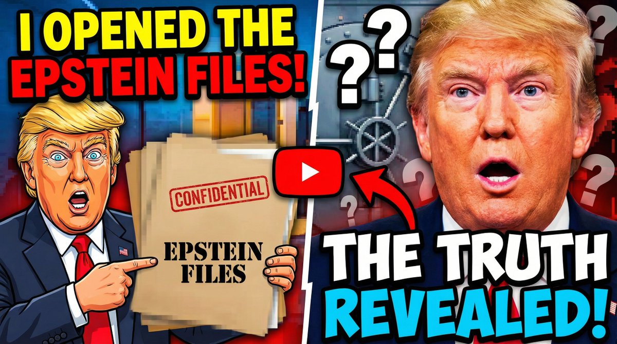 MrBeast-style thumbnail about Epstein files AI image template preview