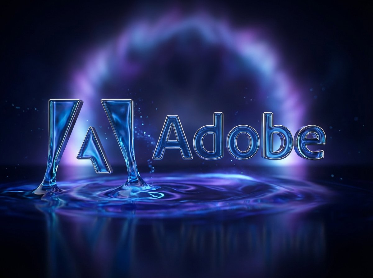 Cinematic 3D logo with auto-assigned texture AI image template preview