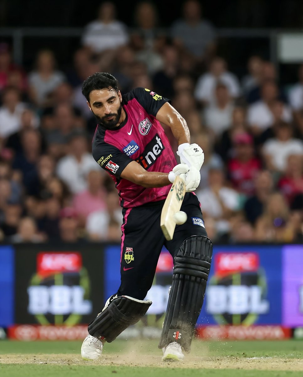 BBL Cricket Action Shot with Face Match AI image template preview