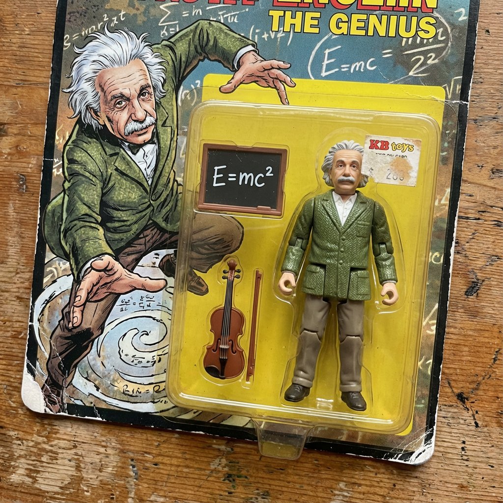 Vintage Action Figure Toyification Prompt AI image template preview