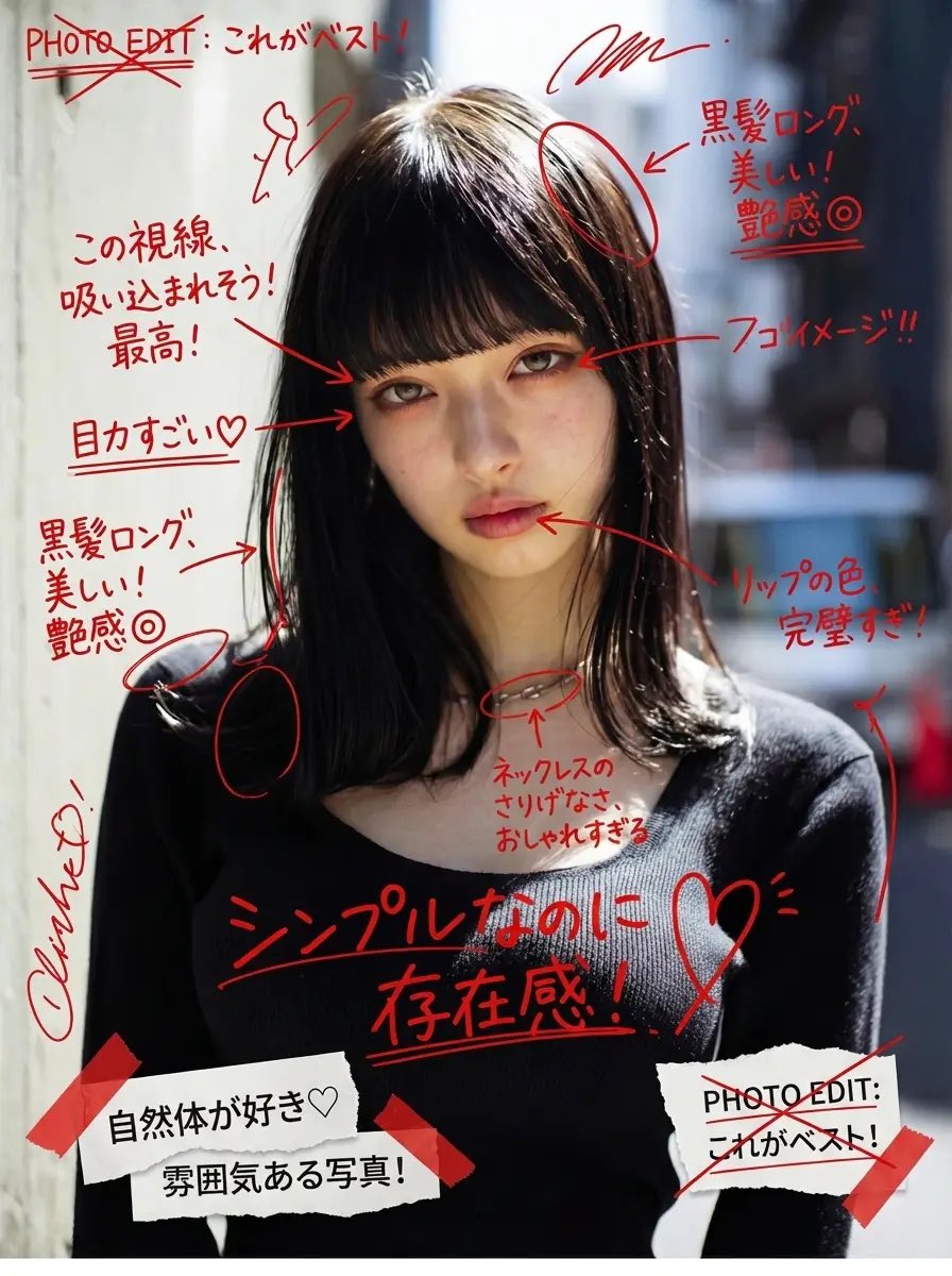 Image Annotation and Praise Commentary Prompt AI image template preview