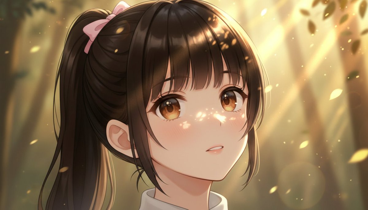 Image Generation Comparison Prompt: Extreme Zoom on a Girl's Face AI image template preview