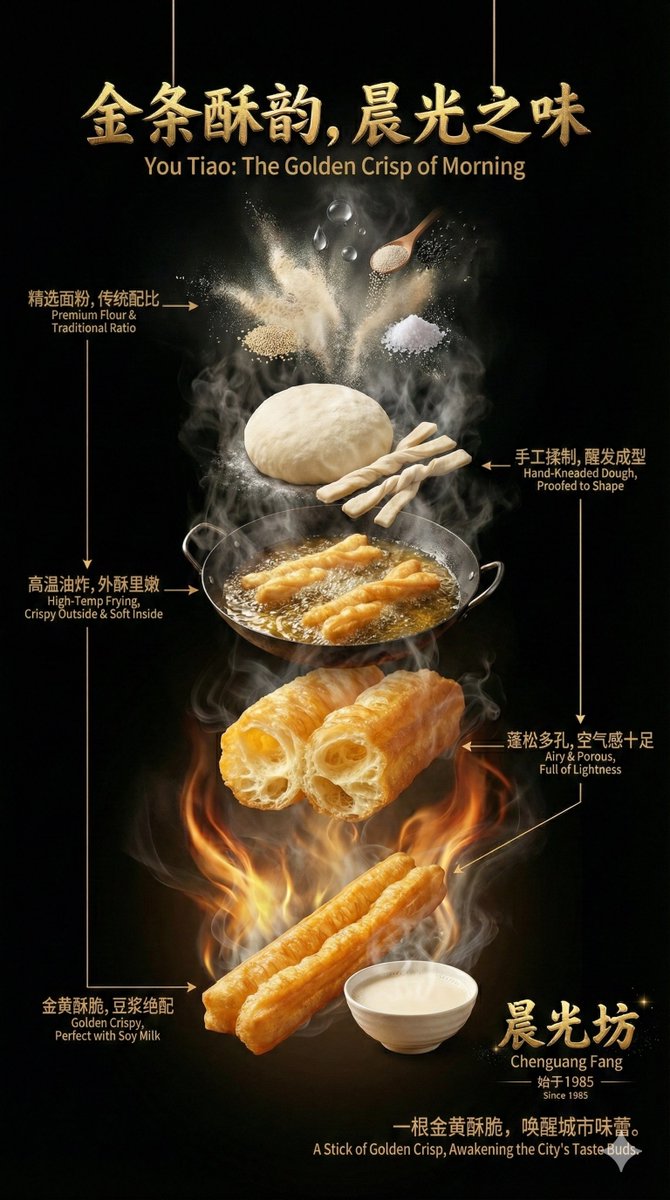 Advanced Commercial Food/Product Poster Template with Vertical Layering example 3