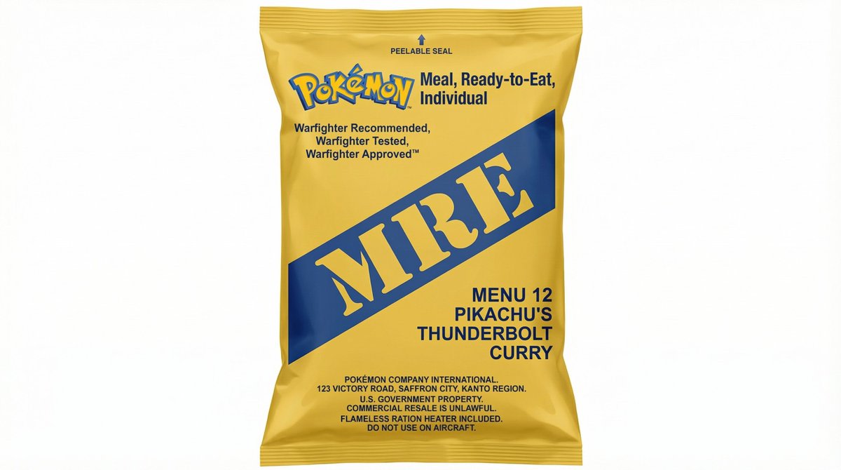 MRE Package Design Prompt (Short) example 4