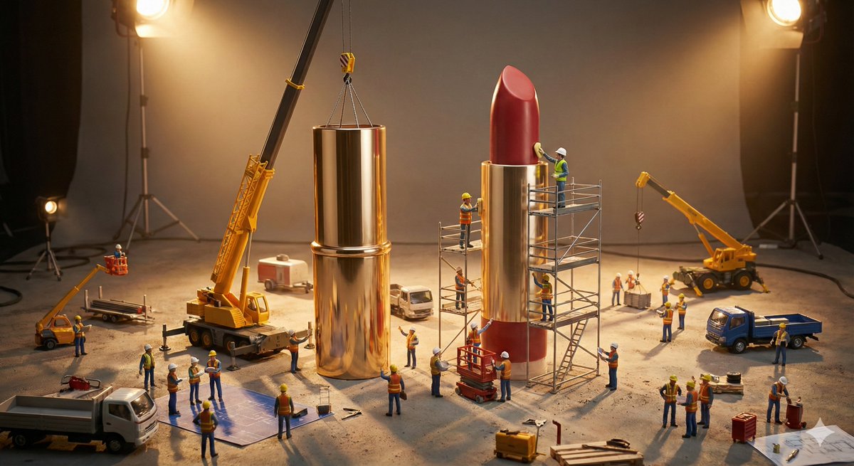 Construction of the Impossible Prompt: Miniature Engineers AI image template preview
