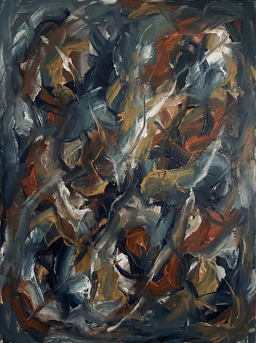 Abstract Art Inspired by Music Prompt example 2
