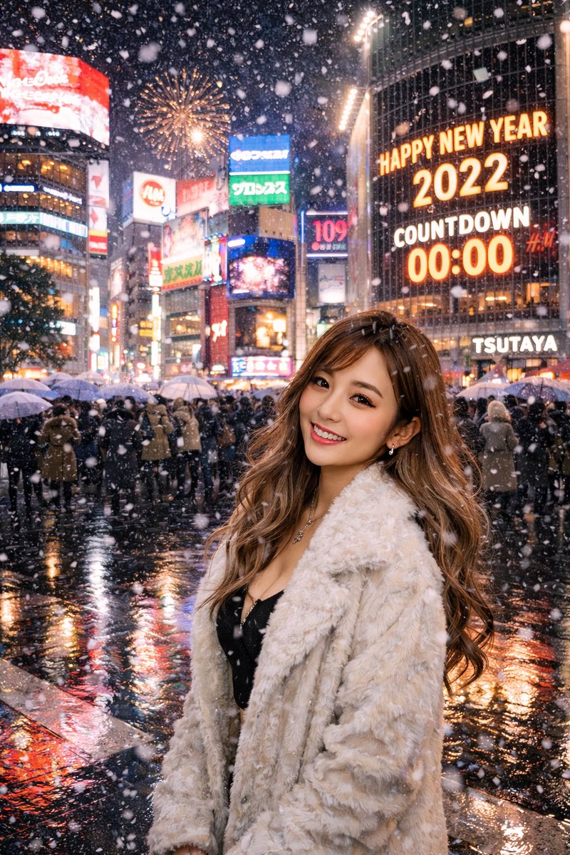 Shibuya New Year's Eve Beauty example 2