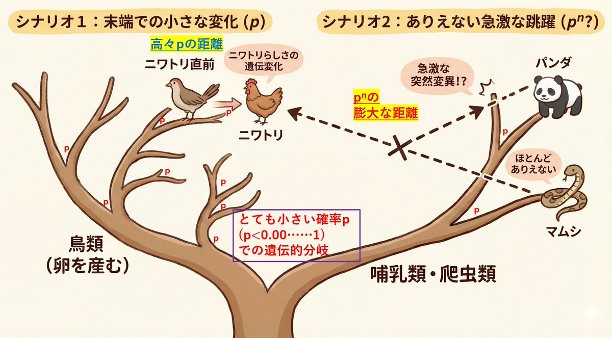 Visualize conceptual difficulty: from chicken to chicken vs. panda to chicken AI image template preview