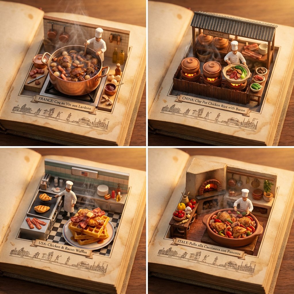 Food Recommendation System Prompt for Cookbook Generation AI image template preview