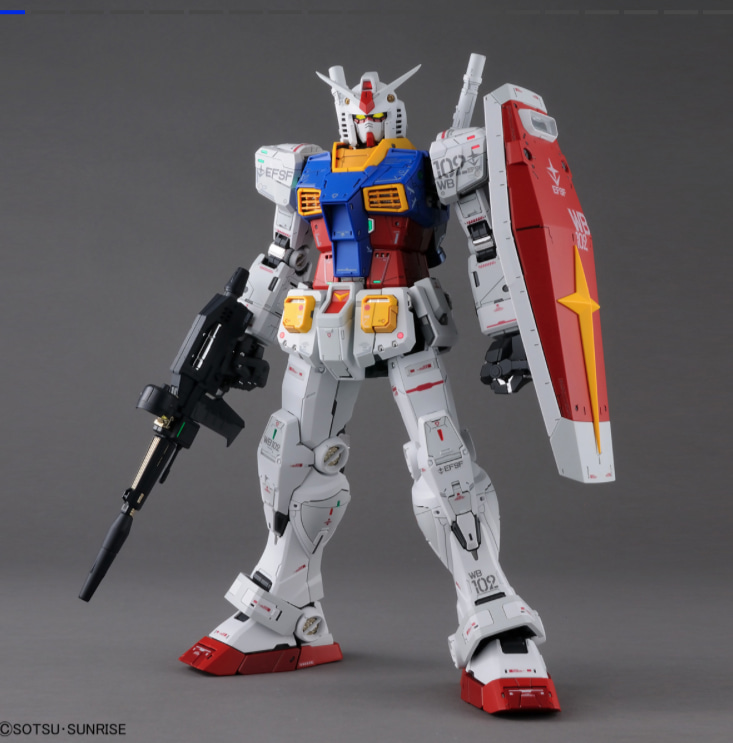 Gundam Model Detail Enhancement and Background Addition example 3