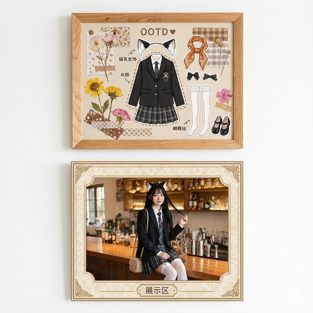 Kawaii Fashion Display Replication example 2