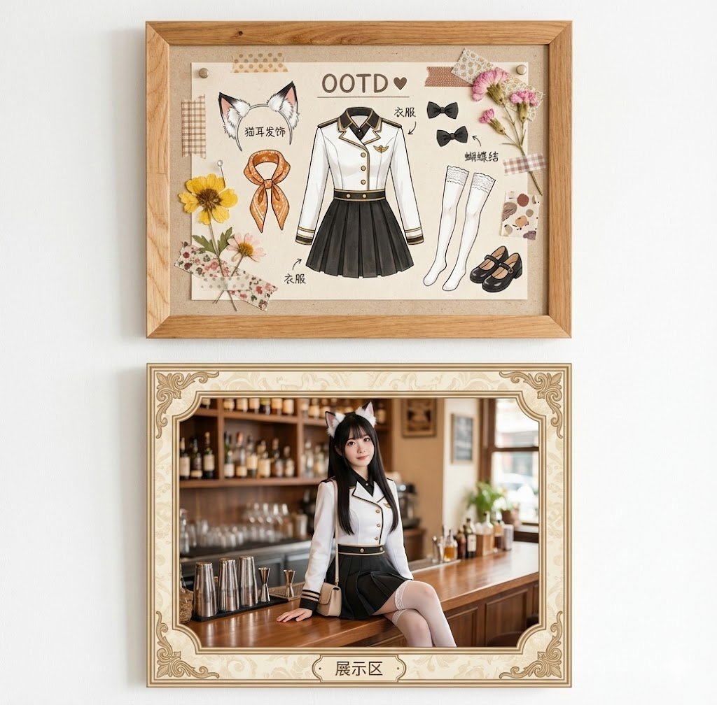 Kawaii Fashion Display Replication example 4