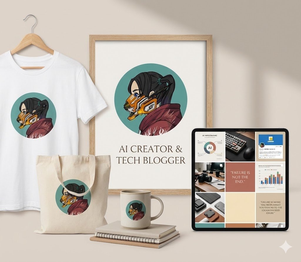 X Profile Mockup Generator (Clean and Modern) AI image template preview