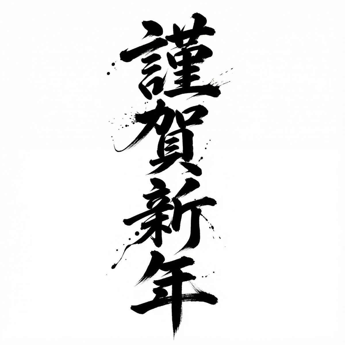 Nano Banana Pro Calligraphy Font Generator AI image template preview