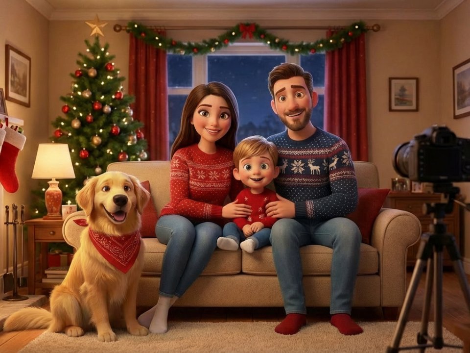 Image-to-Pixar Style Conversion AI image template preview