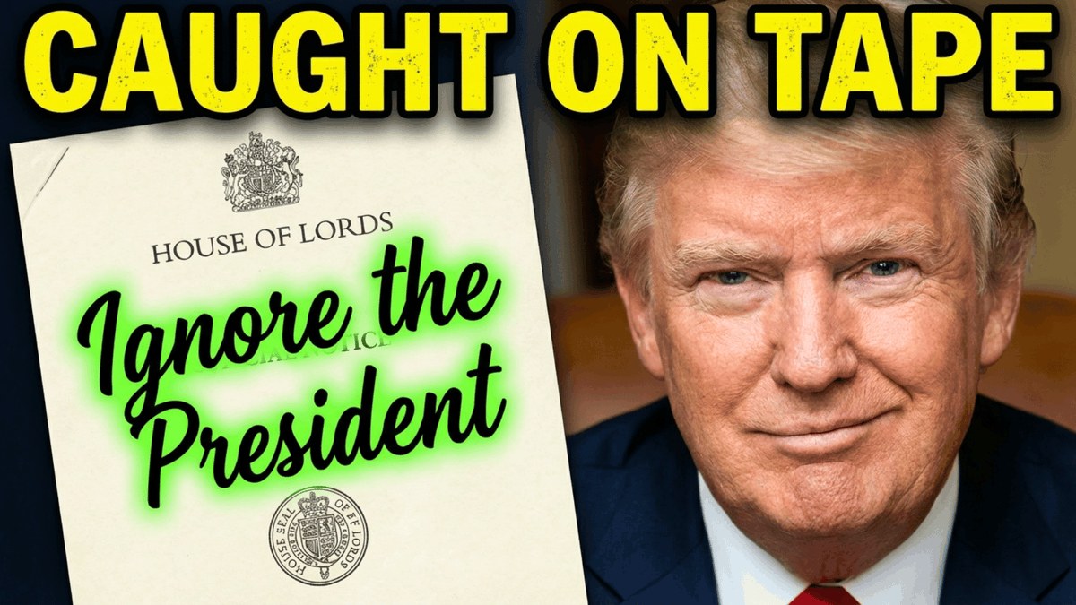Political YouTube Thumbnail (Trump and Document) AI image template preview
