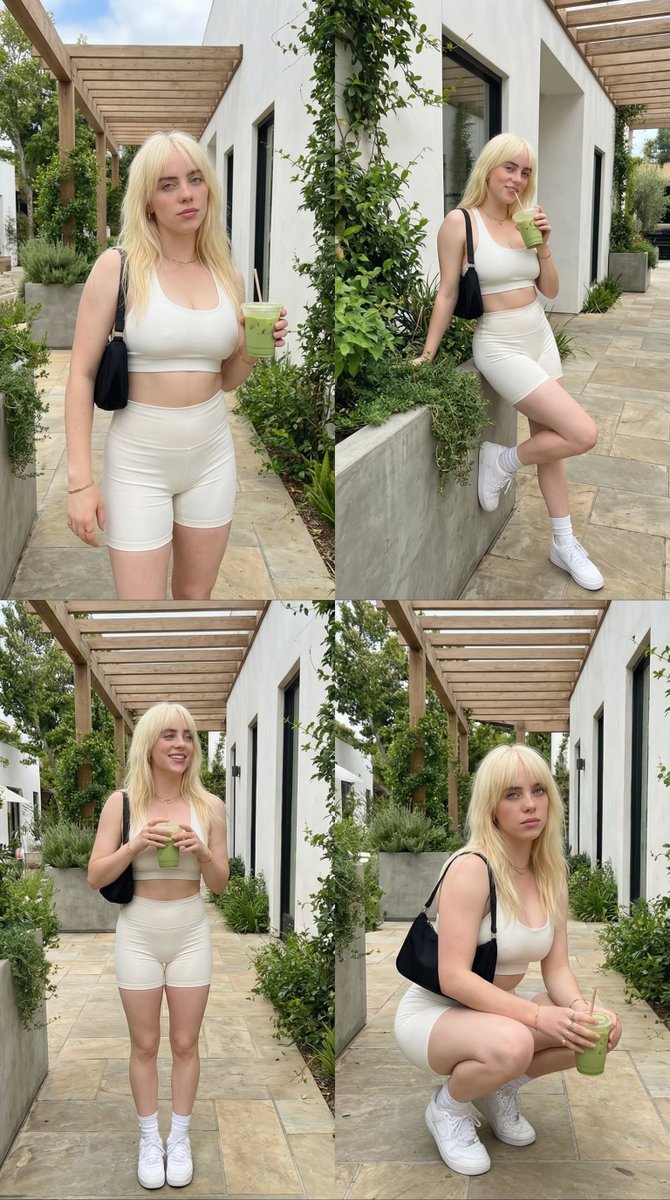 2x2 Grid Lifestyle Fashion Collage AI image template preview