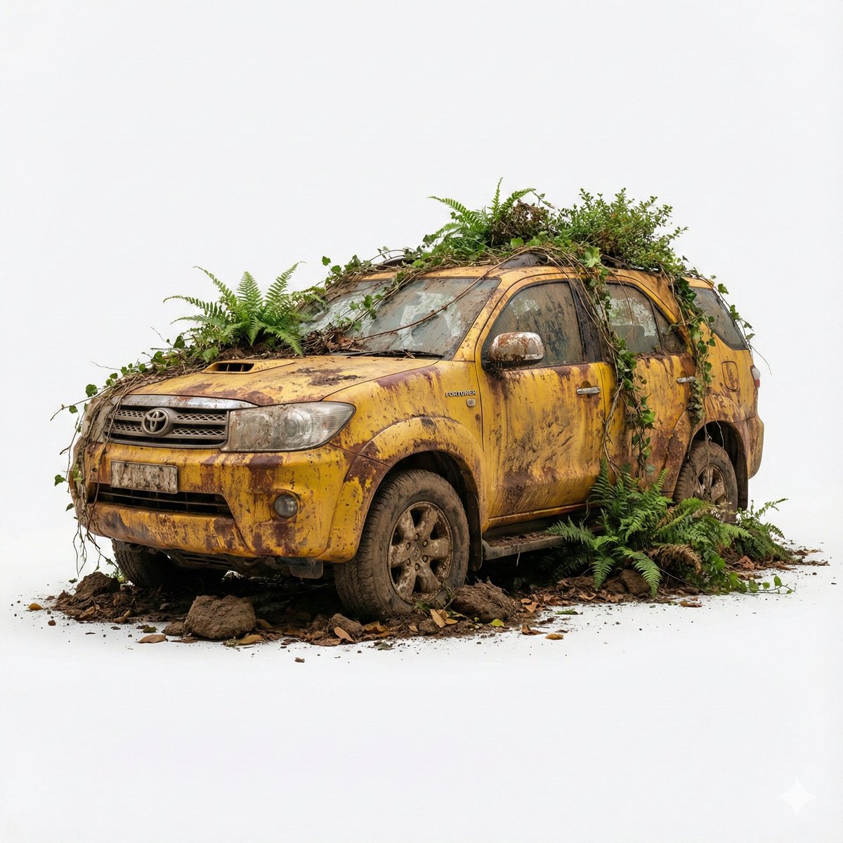 Abandoned Object Photorealistic Image Generator AI image template preview