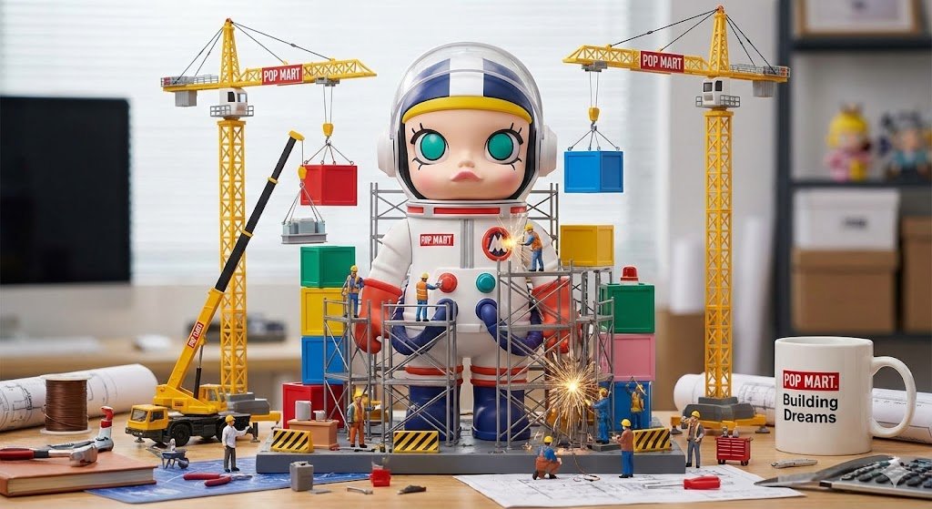 Miniature Construction Site Ad for a Product example 2