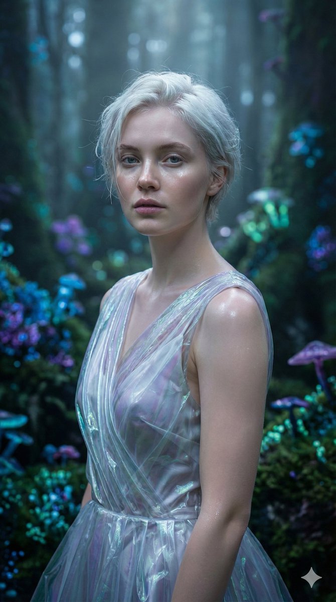 Ethereal Fantasy Realism Portrait Prompt AI image template preview