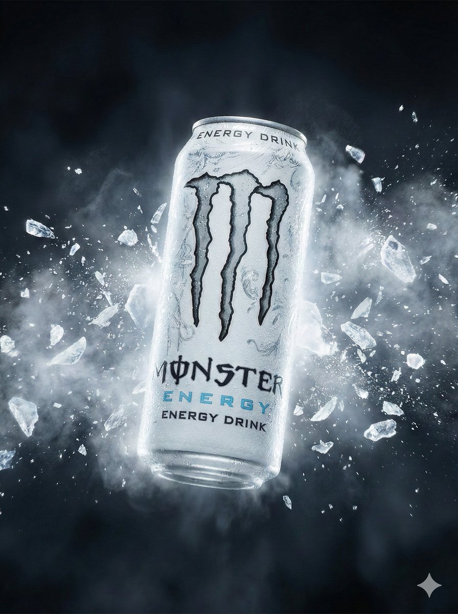 Hyper-Realistic Commercial Portrait for Monster Energy example 1