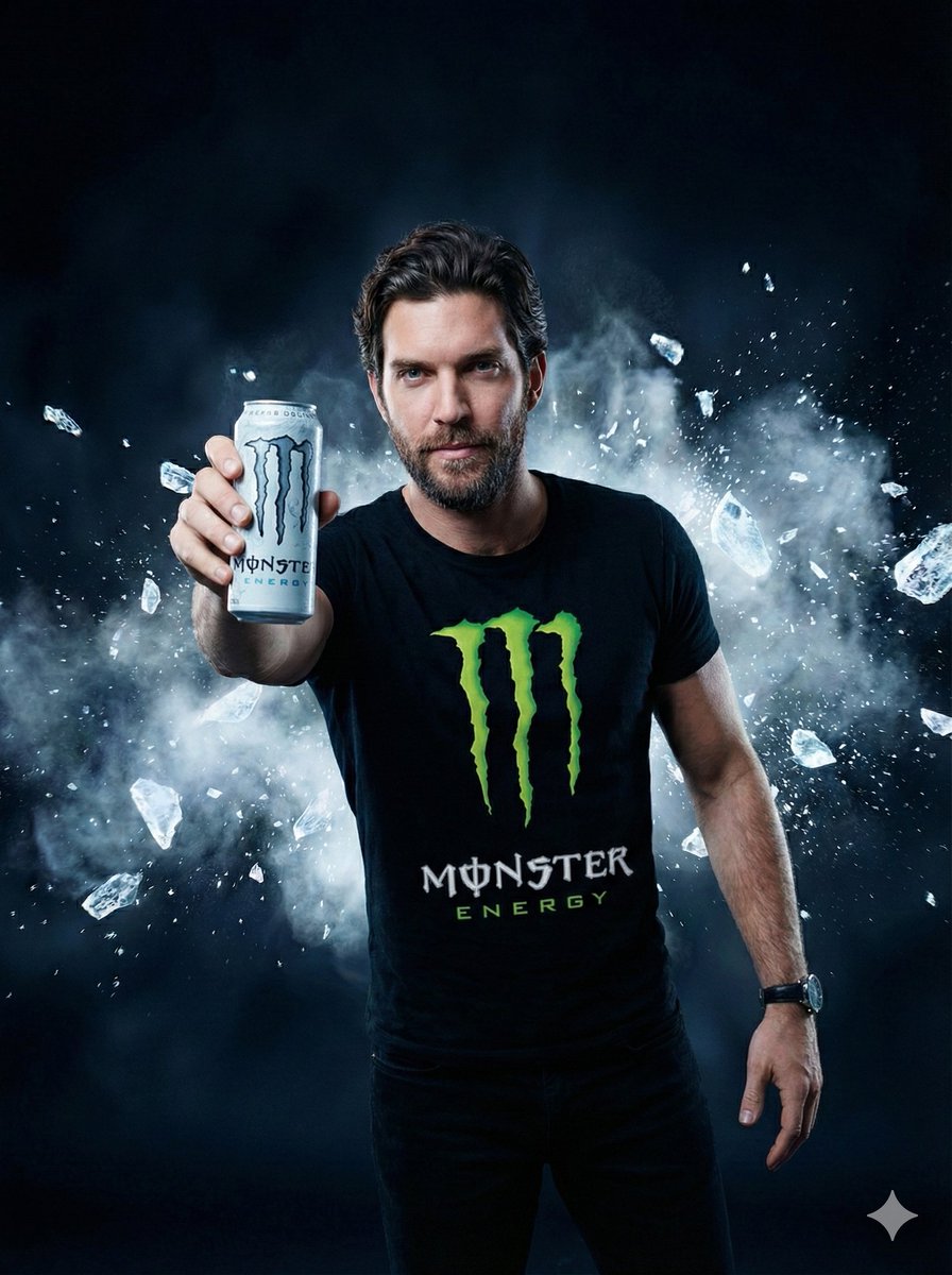 Hyper-Realistic Commercial Portrait for Monster Energy example 2