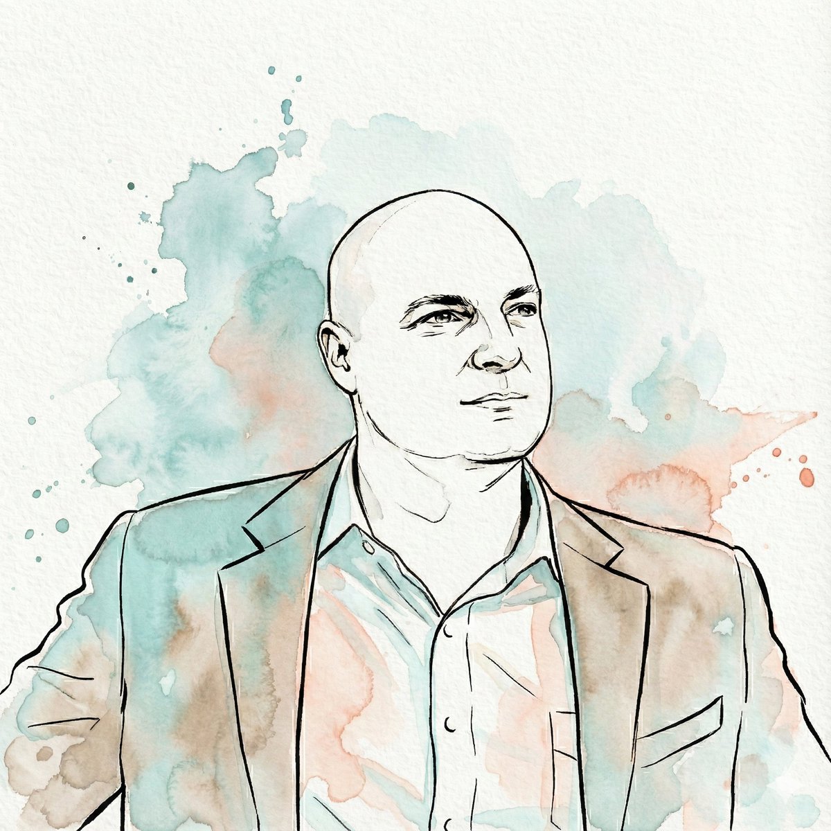 Image-to-Watercolor Illustration Prompt AI image template preview