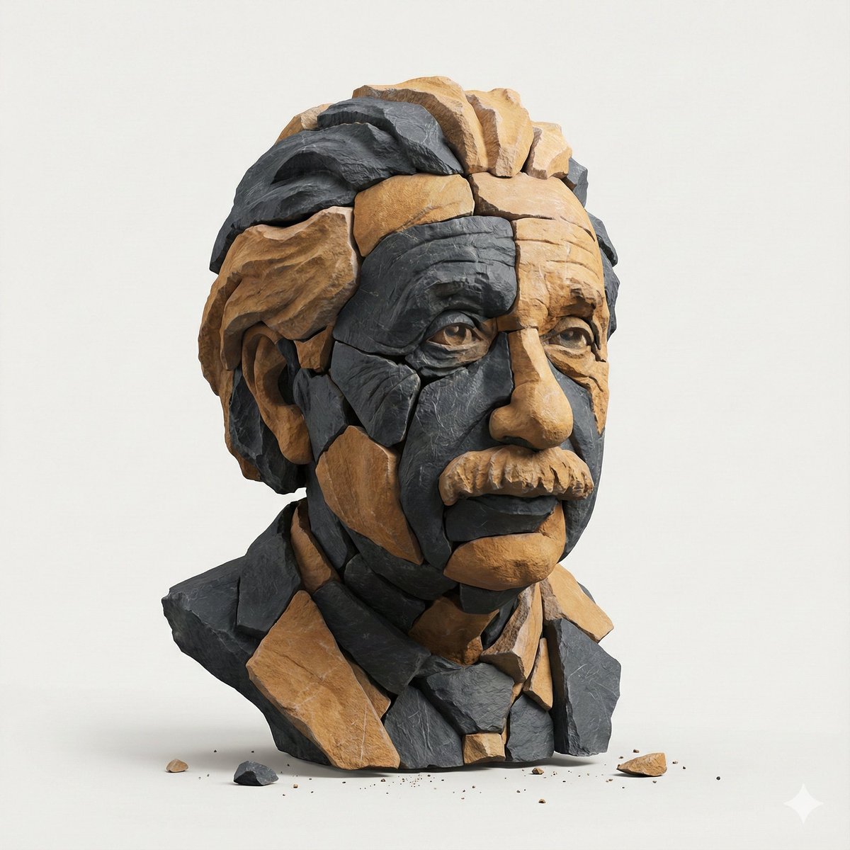 Image-to-Image Style Transfer: Fragmented Stone Sculpture example 3