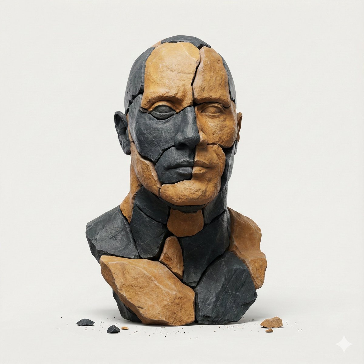 Image-to-Image Style Transfer: Fragmented Stone Sculpture example 4
