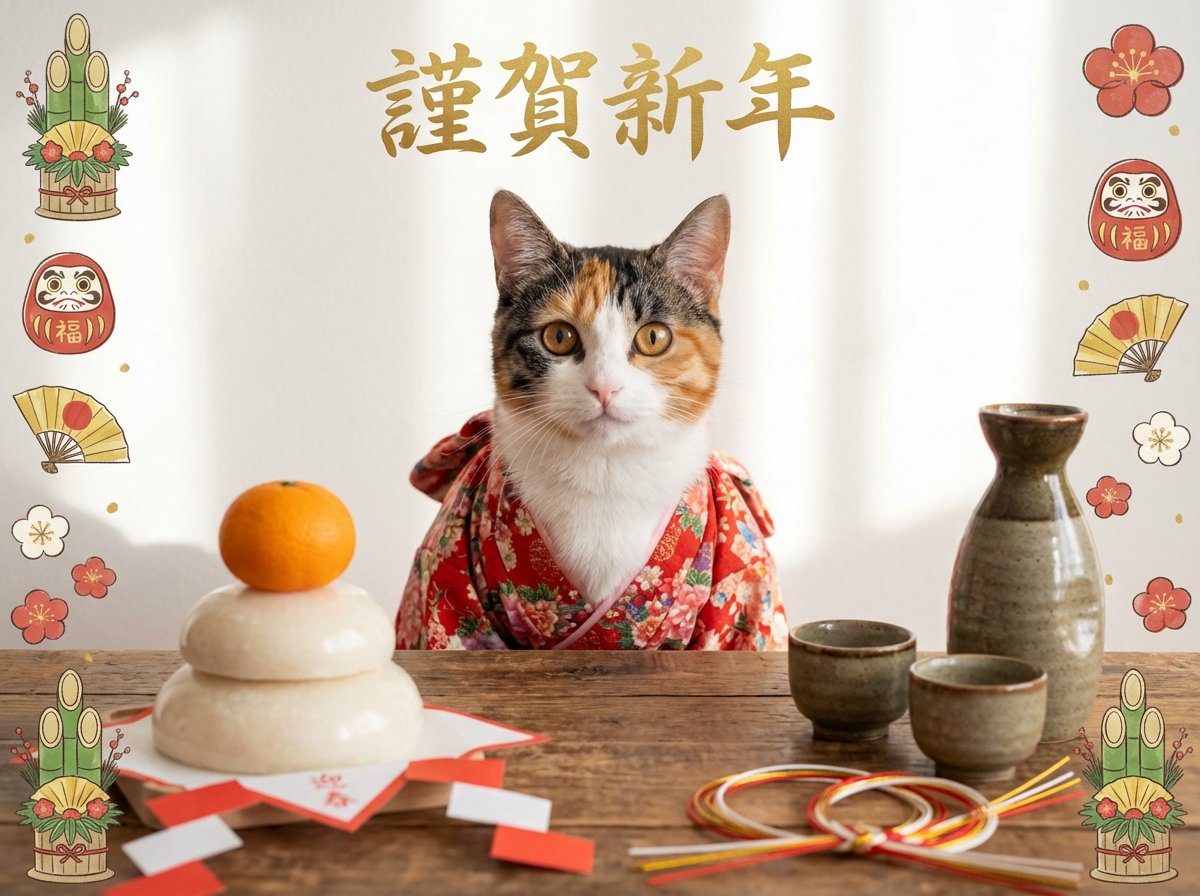 New Year's Portrait Photo Prompt for Nano Banana Pro example 2
