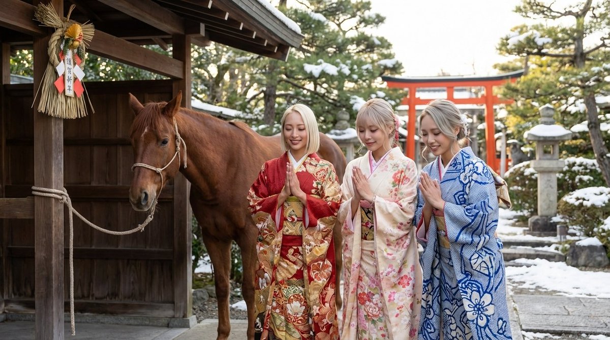 New Year's Greeting Prompt (Year of the Horse) example 2