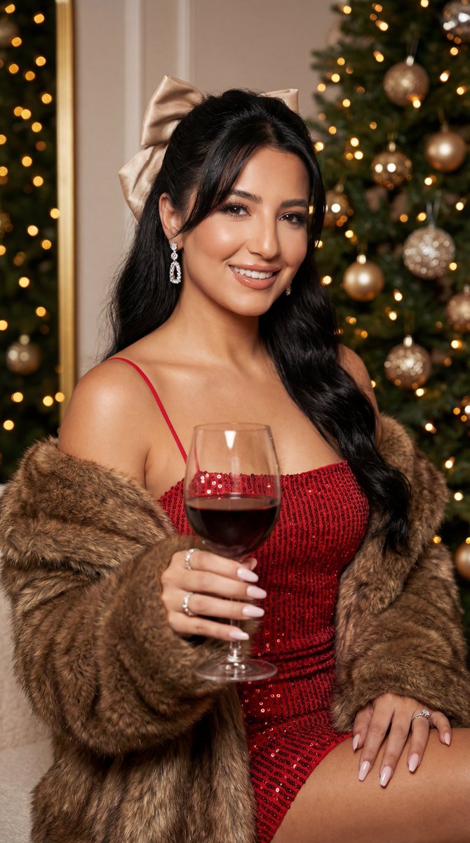 Ultra-Photoreal NYE Editorial with Identity Lock AI image template preview