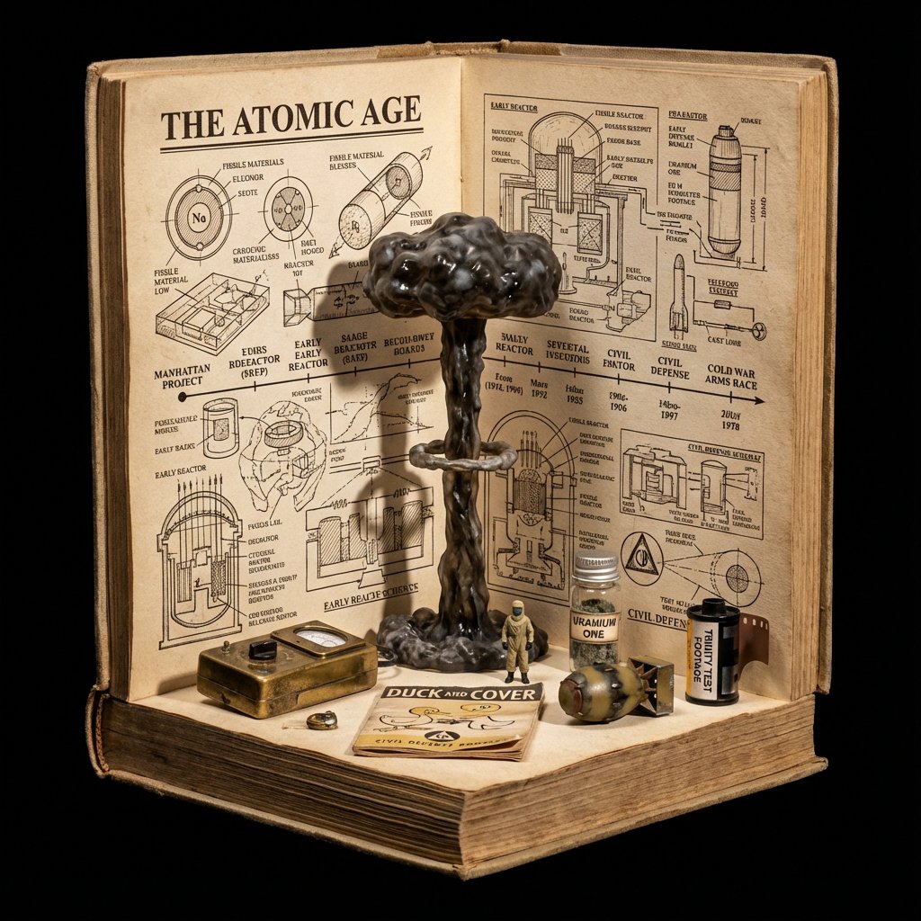 Procedural Book Nook Diorama Generation Prompt AI image template preview