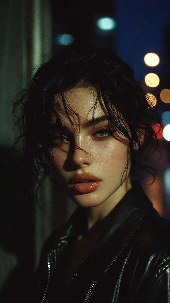 Moody Cinematic Portrait Prompt for AI Image Generation example 1