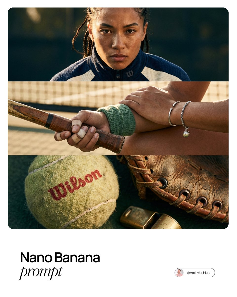 Smart Prompt for High-End Editorial Fashion Triptych Campaign AI image template preview