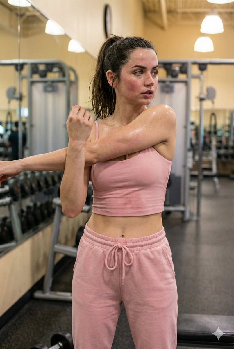 Ultra Photorealistic Gym Portrait Prompt AI image template preview