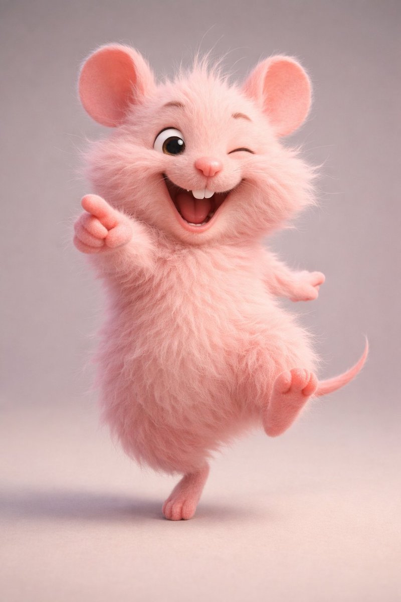 3D Anthropomorphic Bunny Character Prompt AI image template preview