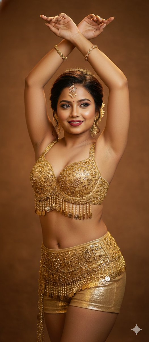 Belly Dance Stunning Photo Prompt AI image template preview