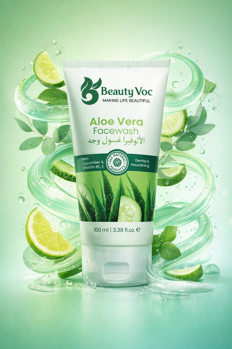 Skincare Product Key Visual Generator AI image template preview