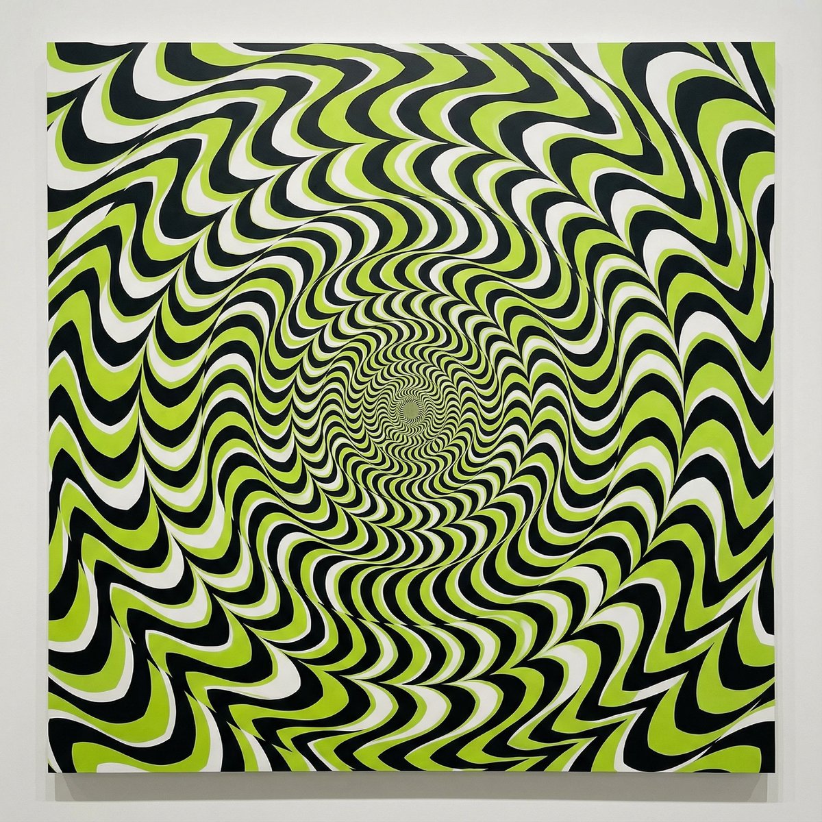 Optical Illusion of Illusory Motion AI image template preview