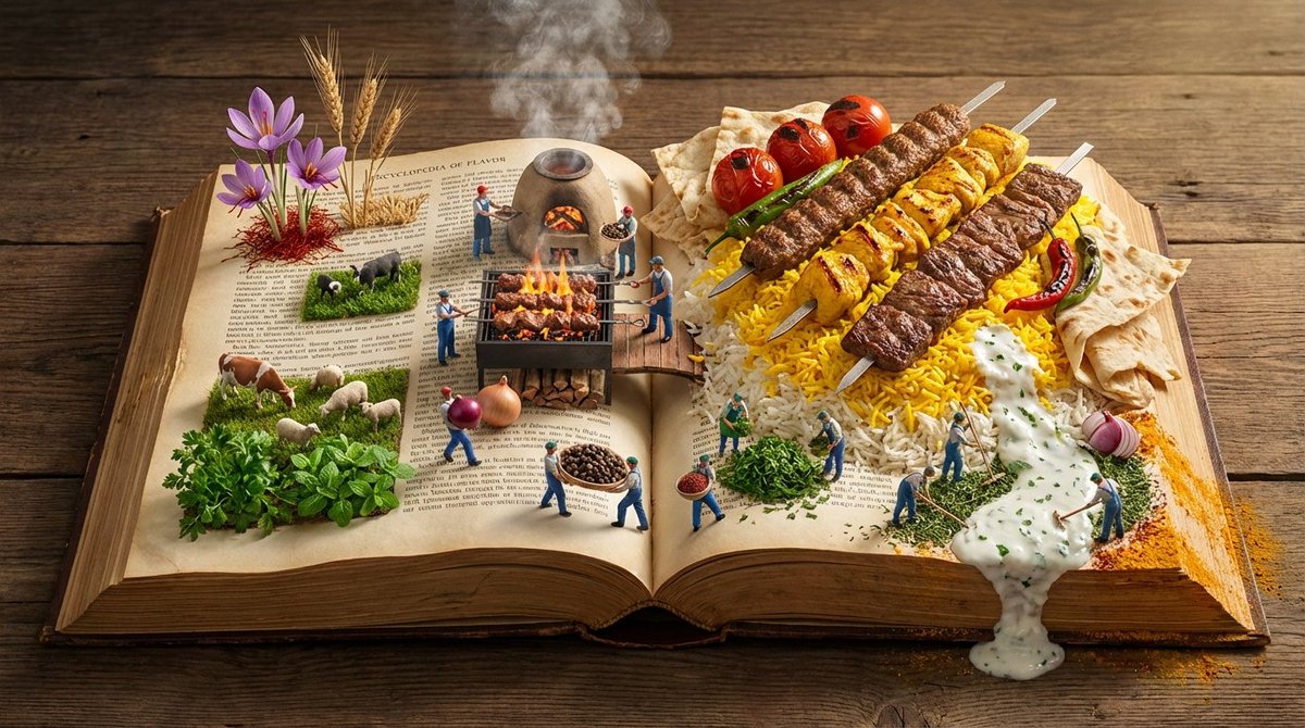 Encyclopedia of Flavor Diorama Generator AI image template preview