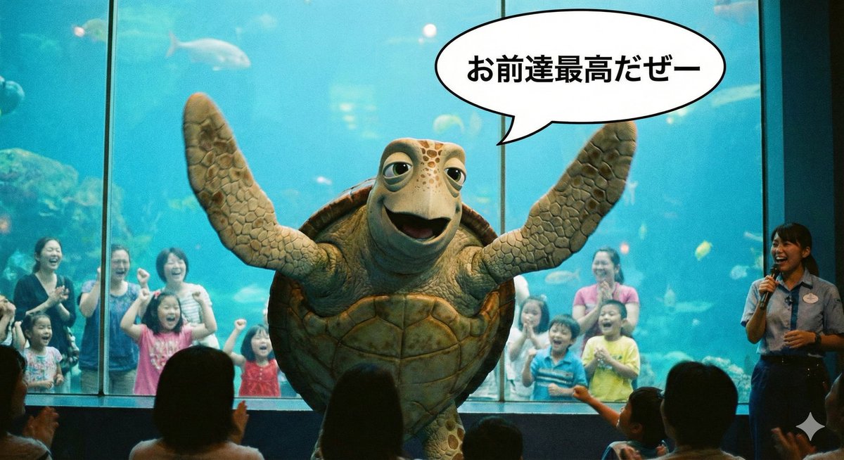 Prompt for Turtle Talk Show Image AI image template preview